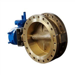 Trippel offset PTFE fjärilsventil