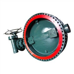 Trippel offset PTFE multilevel fjärilsventil