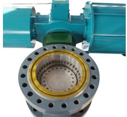 Flytande säte Dubbelriktad All-metal Seal Triple Offset Butterfly Valves Serie 4200